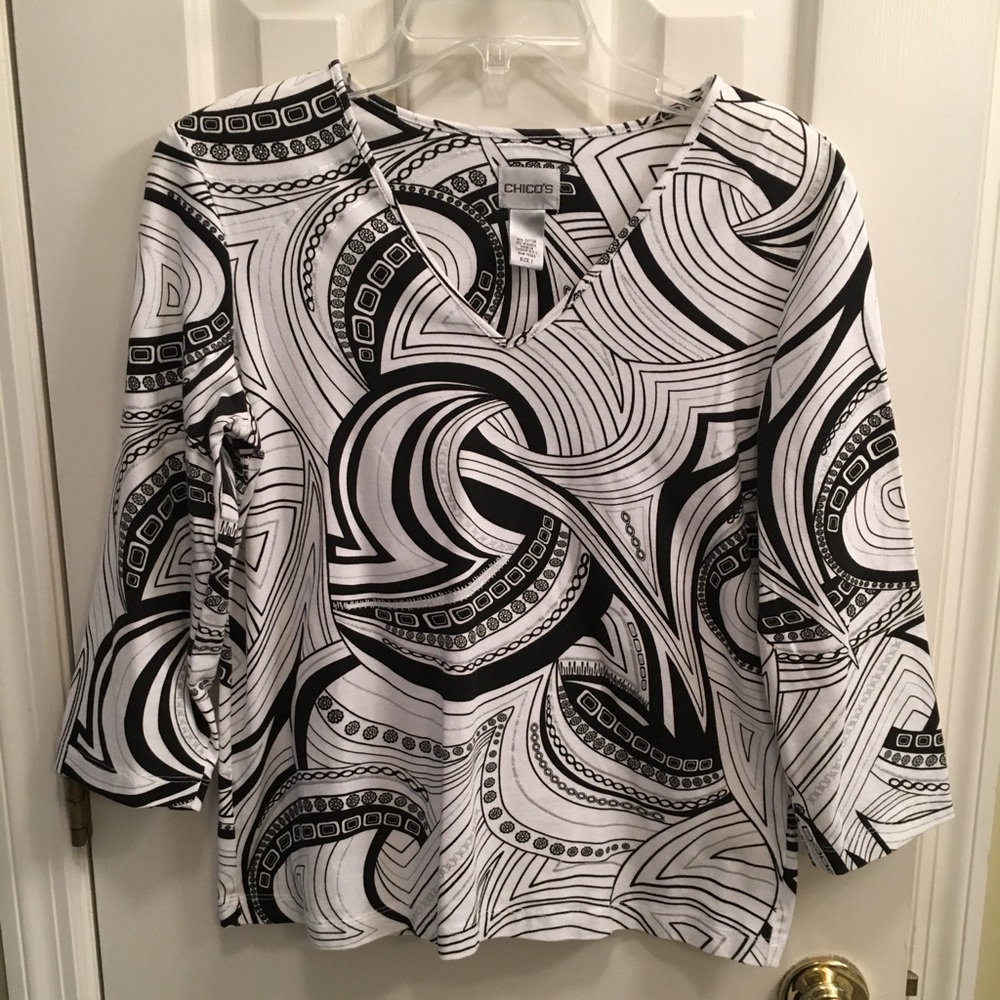 Chico's 3/4-length Sleeve Blouse